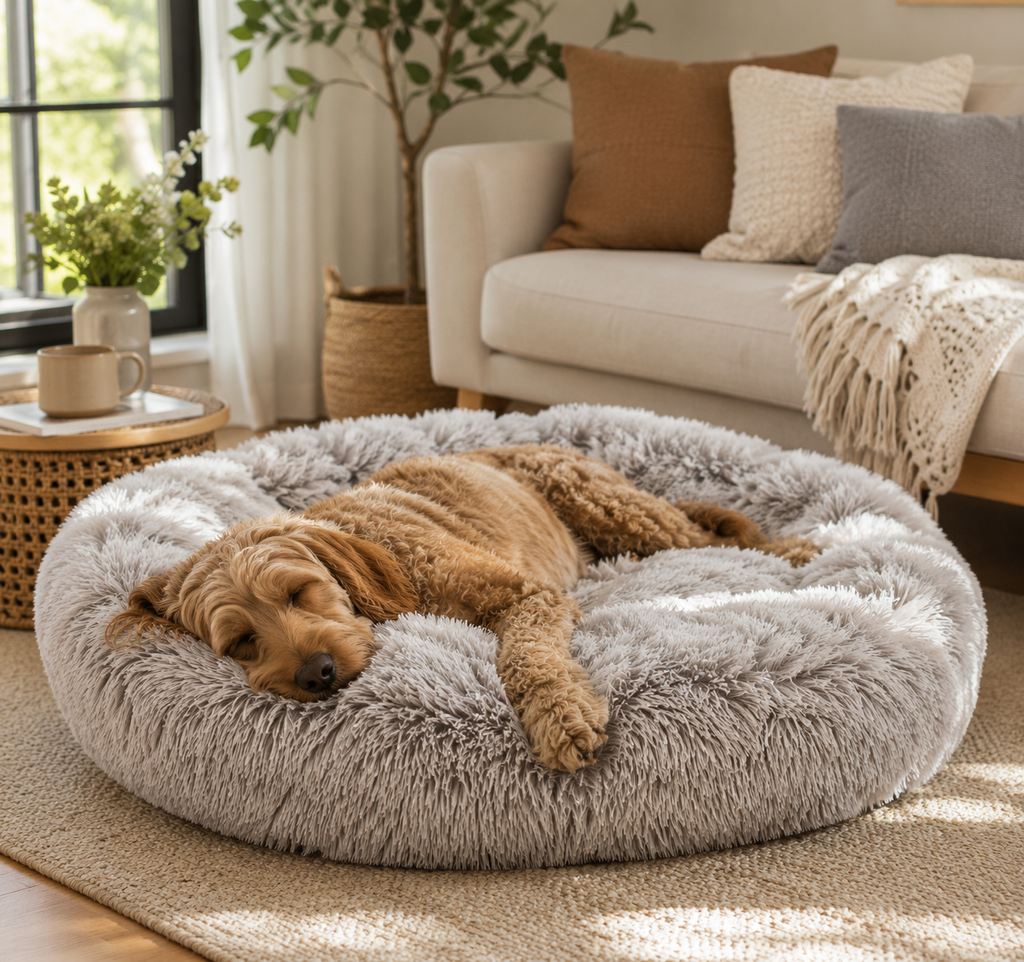 Anxiety Relief & Calming Dog Bed