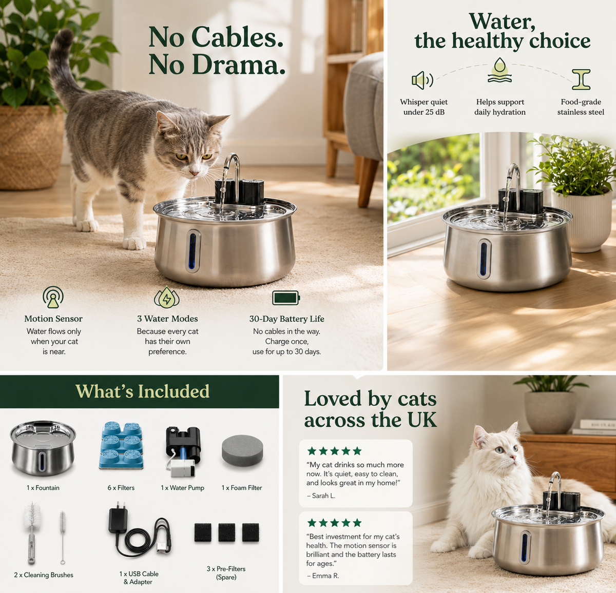 Cat Fountain